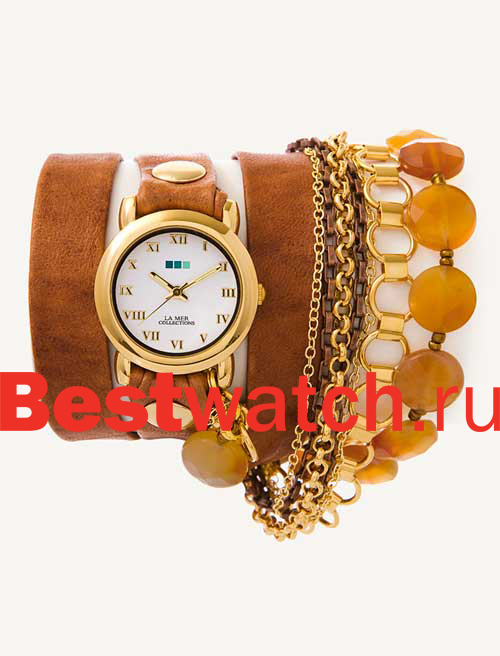 Часы La Mer С цепочками и подвесками LMMULTI9001